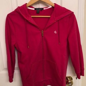 Ralph Lauren pink hoodie